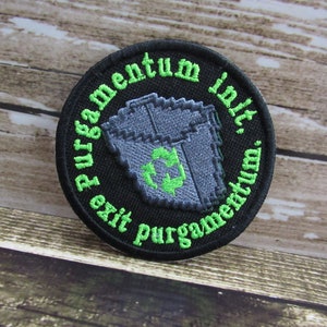 Garbage In - Garbage Out Patch - Free Shipping - With backing options