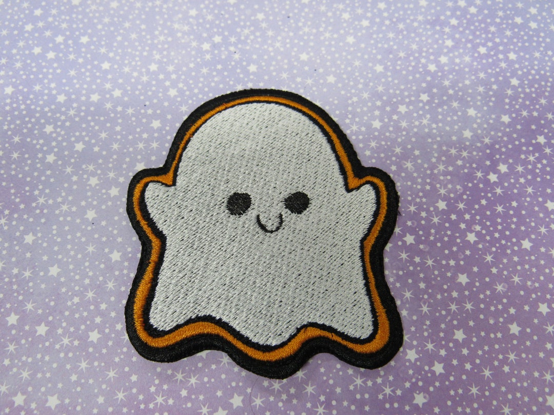 Cutie Ghost Patch With Backing Options, Shipping Included - Etsy