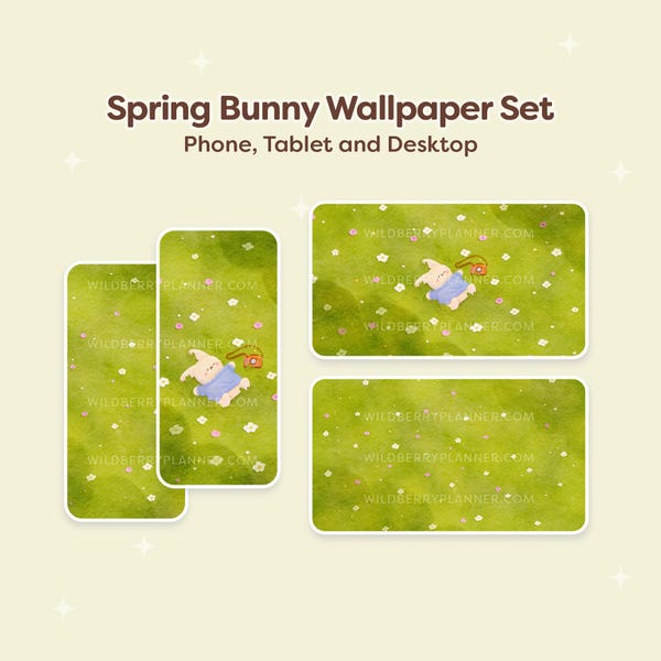 Lapin mignon, Papiers peints de printemps, Téléphone, iPad, Tablette, Ordinateur de bureau, Android, Papier peint, Champ de fleurs