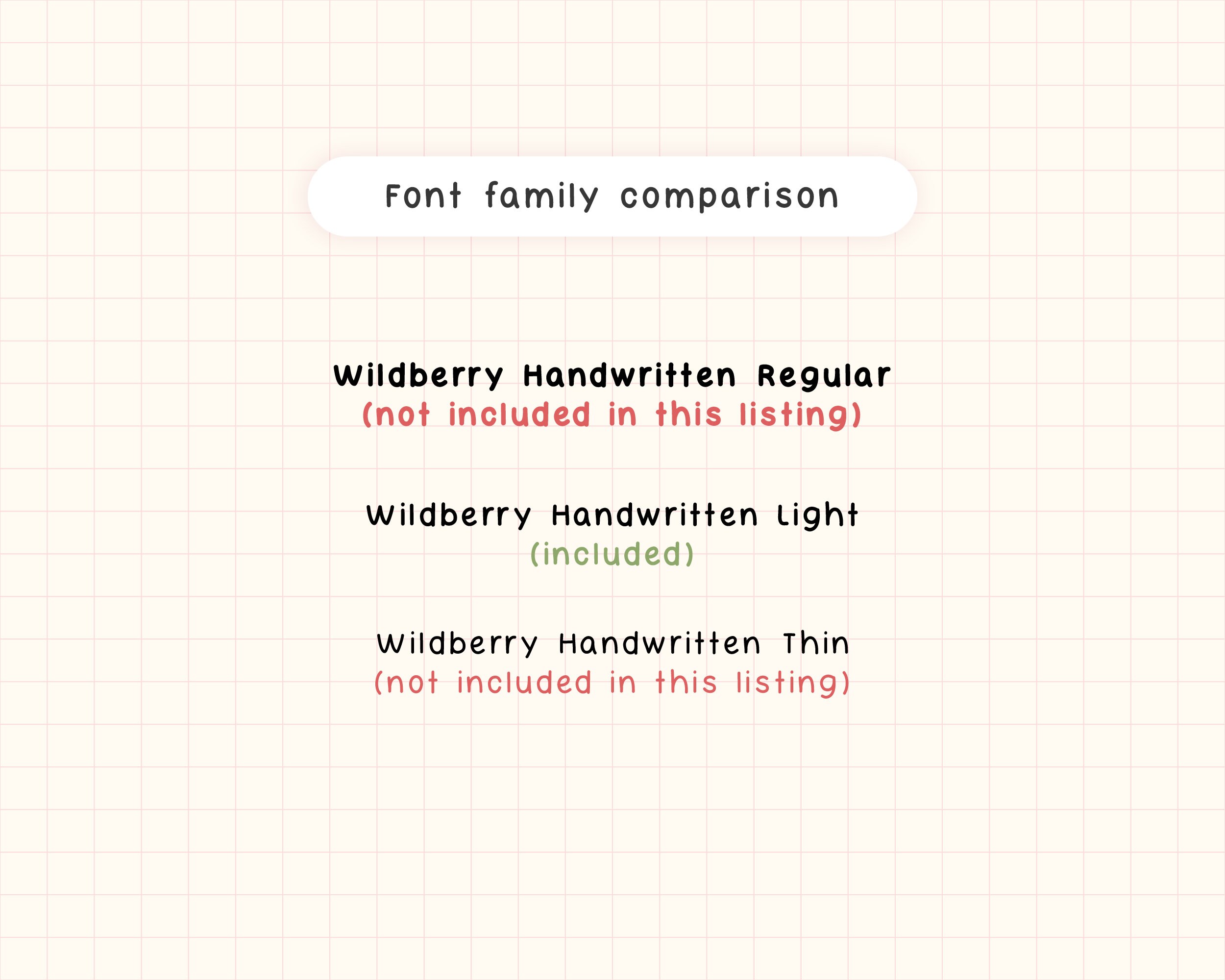 Handwritten Font for Digital Planning and Note-taking, Neat Font for ...