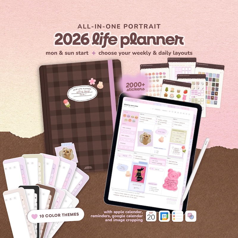 Cute Dated Work Planner - Etsy