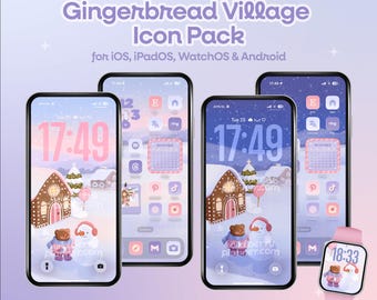 Tema y fondos de pantalla de Gingerbread Village
