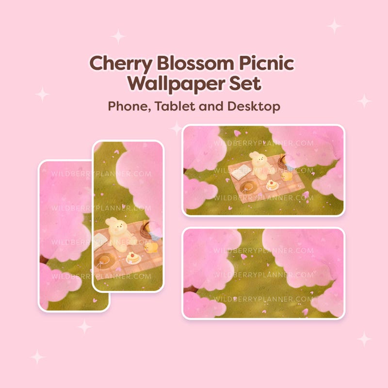 Wallpaper With Flowers - Etsy