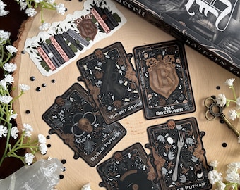 Gallows Hill Collection || Licensided by Katelyn Taylor || Vinyl Stickers, Waterproof & Weatherproof || Dakr Romance, Kindle Stickers