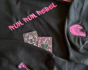 Rook and Rebel Crewneck || Licensed by Kate Crew || Gildan, Unisex Sizes, Bookish Sweatshirt || Preorder