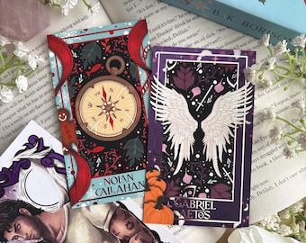 Ghosted Series Vinyl Stickers and Foiled Cards || Grim Tidings, Good Spirits || Licensed by B.K. Borison || Cozy Holiday || Kindle Stickers