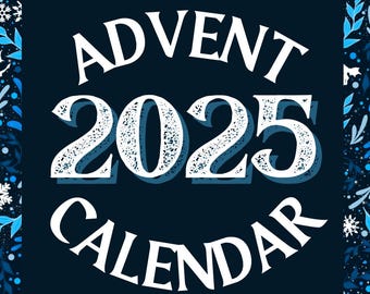 2025 Advent Calendar PREORDER || Waterproof, Weatherproof || Bookish Merch, Kindle Stickers || Romantasy, Dark Romance, Monster Romance