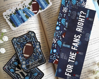 For the Fans l Vinyl Stickers || Licensed by Nyla K || Waterproof, Weatherproof || MM Romance, Kindle Stickers