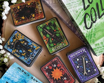 Hollows Garage Vinyl Stickers || Licensed by Kate Crew || Waterproof, Weatherproof || Biker Romance, Kindle Stickers