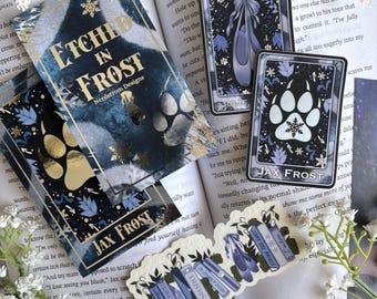 Etched in Frost Vinyl Stickers and Card || Licensed by L.R. Friedman || Jack Forst Retelling || Waterproof, Weatherproof