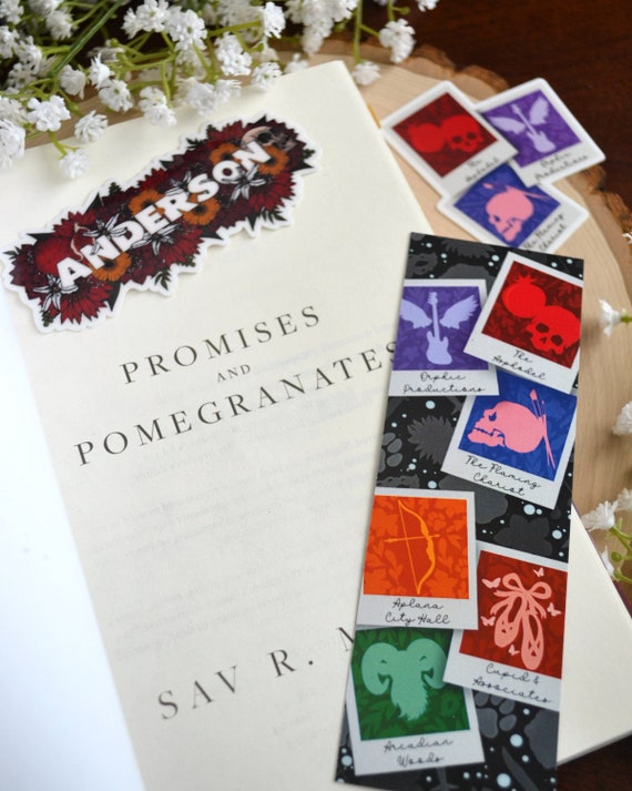 Monsters & Muses Double Sided Bookmark || Sav R. Miller Officially Licensed  Merchandise || Dark Romance Book Merchandise - Etsy