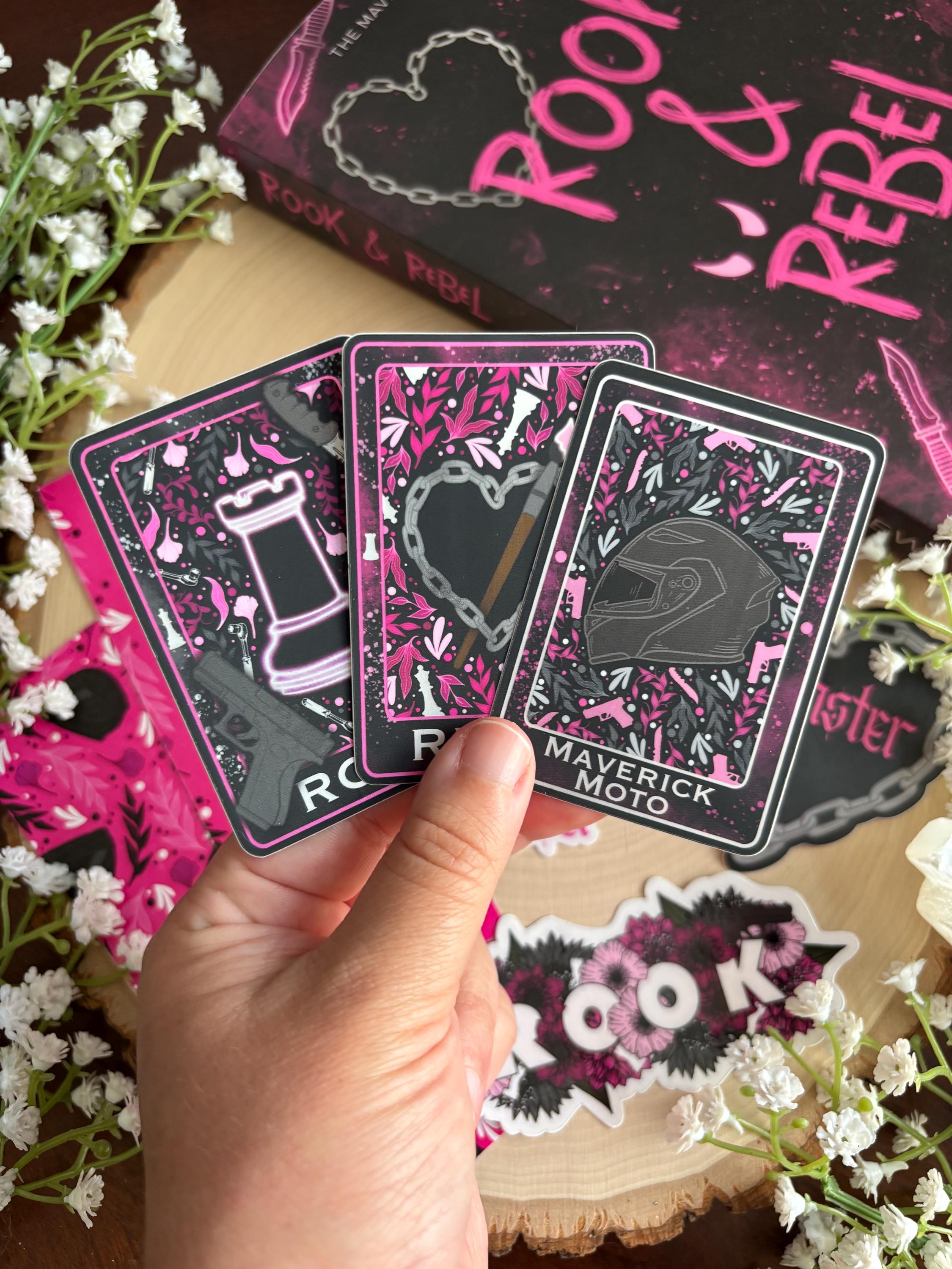 Rook and Rebel Vinyl Stickers || Licensed by Kate Crew  display picture 1