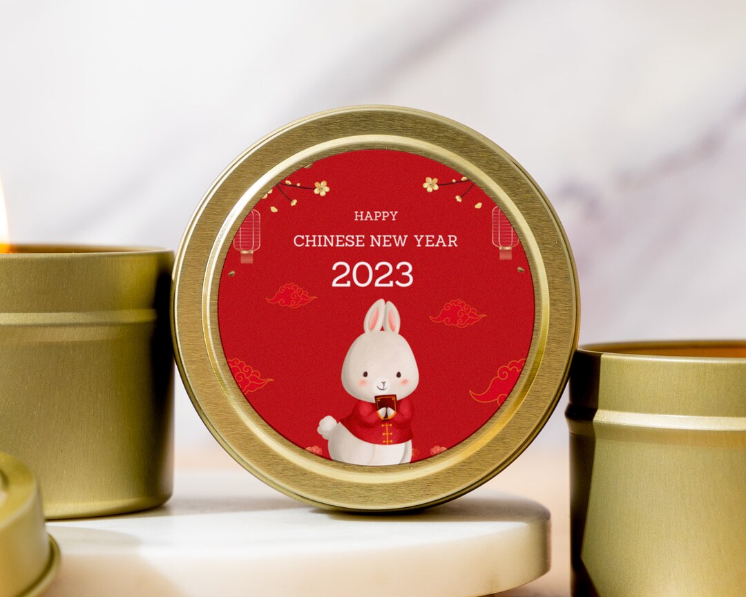 Lunar New Year Candle Gift Custom Candle Gift Lunar New Year