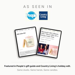 a gift guide and a holiday edit from People's magazine, as seen in the same magazine.