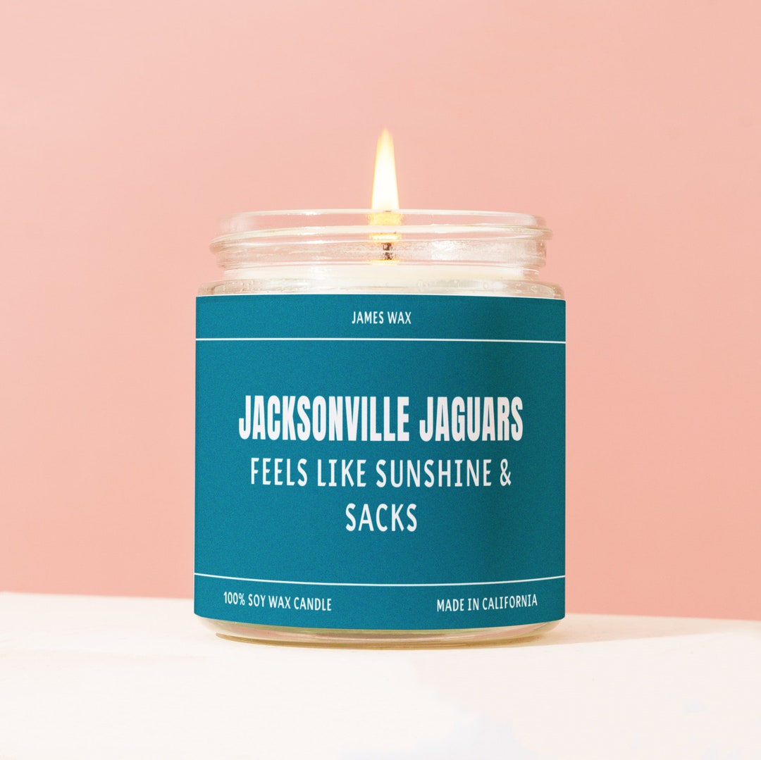 Jacksonville Jaguars the Ultimate Sports Fan Candle Series 100 Soy