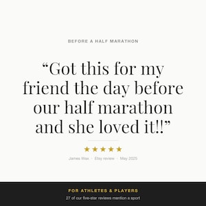 Marathon Finisher Candle, Marathon Gift, Smells Like You Finished a Fcking Marathon, Gift for Her, Marathon Runner Gift, Race Day Gift F148 image 3