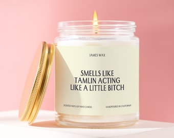 Tamlin Acting Like A Little Bitch Candle, Gift for Acomaf Book Lover Candle, Unique Funny Tamlin Candle Book Club Gift, F469B