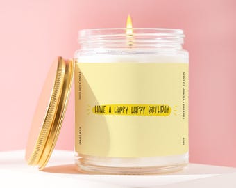 Birthday Candle Gift Happy Birthday Her Friend Present Celebrate Party Bday Birthday Party Sister Bestie Daughter Coworker Queen GF R061