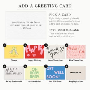 a greeting card design with various messages and illustrations. The card is intended to be a personalized and thoughtful gift, with a focus on conveying positive emotions and well-wishes.