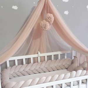 Etsy braided crib bumper 2025
