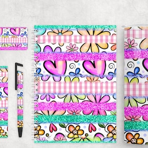1 Cover Book Set Sublimation Design, Book Mark, Note Book, Key Ring Rec,Pen Wrap, 20oz Skinny Tumbler. Book Tumbler Set Designs