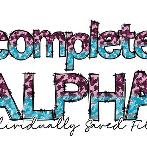 Doodle Letters PNG, Alphabet Letters, Doodle Alpha png, Sublimation Alphabet, Hand Drawn Letters, Printable Alpha, Make Your own Name