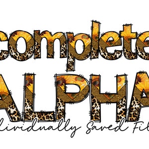 Doodle Letters PNG, Alphabet Letters, Doodle Alpha png, Sublimation Alphabet, Hand Drawn Letters, Printable Alpha, Make Your own Name