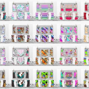 100 11オンス スプリットマグ昇華デザインバンドル、11オンス コーヒーマグバンドル、11オンス カップ昇華デザイン、コーヒーカップデザイン