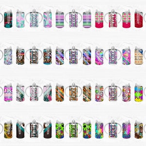 100 12oz Mini Sippy Sublimation Design Bundle, 12oz Sippy Bundle, 12oz Sippy Sublimation Designs, 12oz Sippy Designs