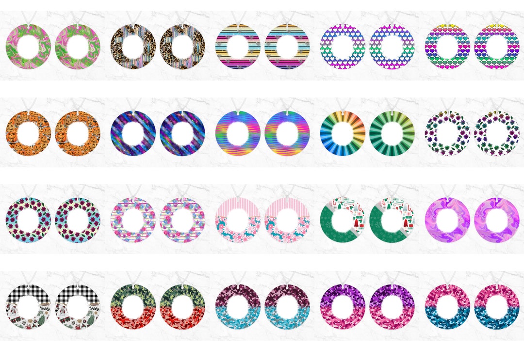 100 Air Freshener Bleach Sublimation Design Bundle, Air Freshener