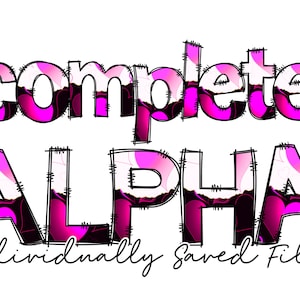 Doodle Letters PNG, Alphabet Letters, Doodle Alpha png, Sublimation Alphabet, Hand Drawn Letters, Printable Alpha, Make Your own Name
