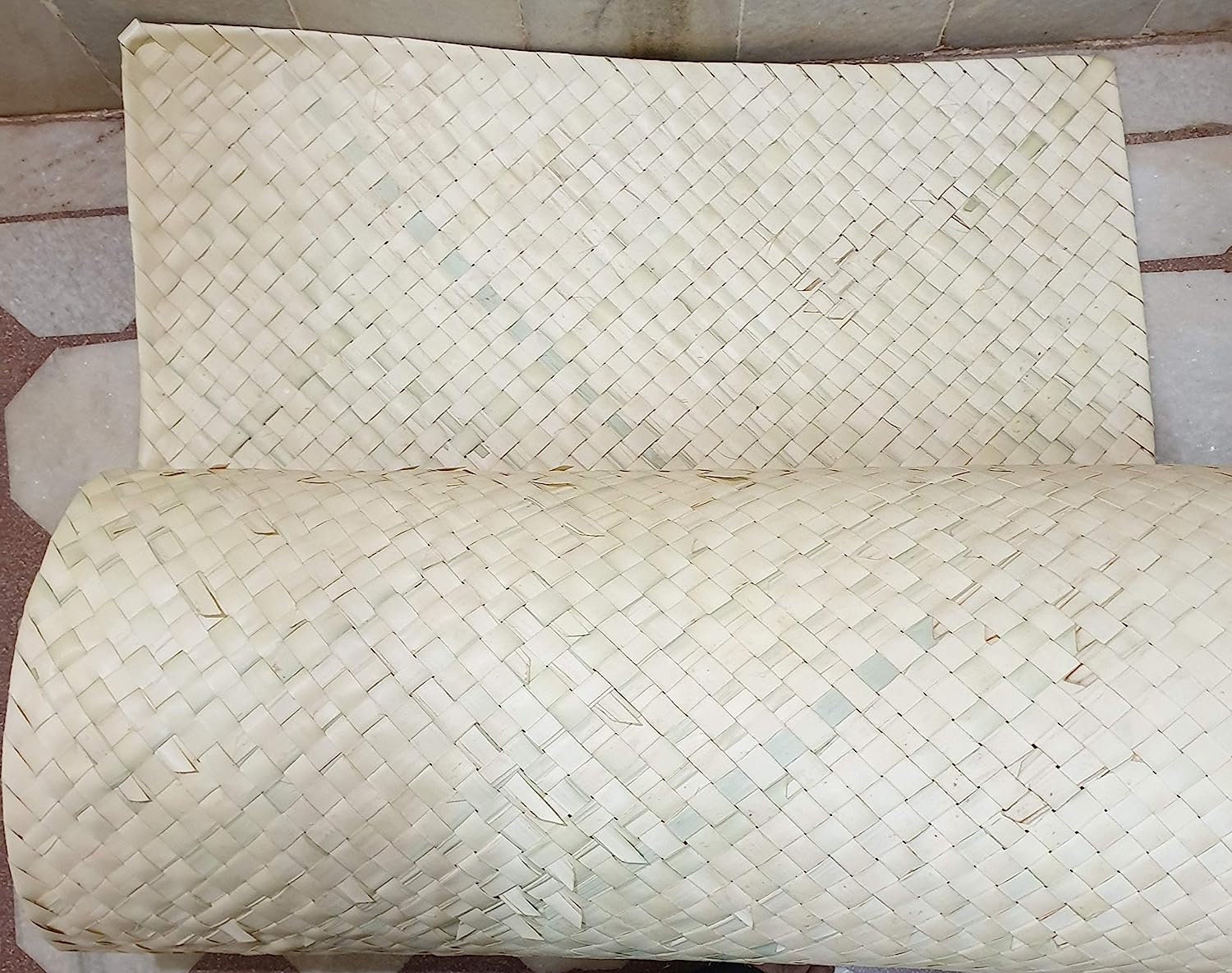 Hand Woven Young Palm Leaf Mats/chataai for Puja Yoga Etsy