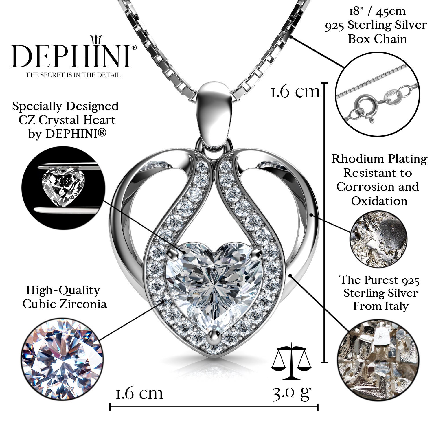 Dephini necklace discount