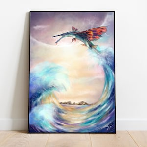 Avatar inspired poster | Skimwing | Avatar 2 poster | Fantasy