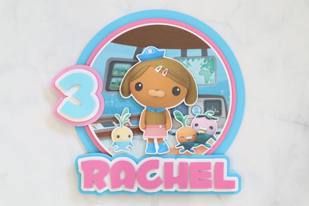 The Octonauts Inspired Cake Topper - Etsy