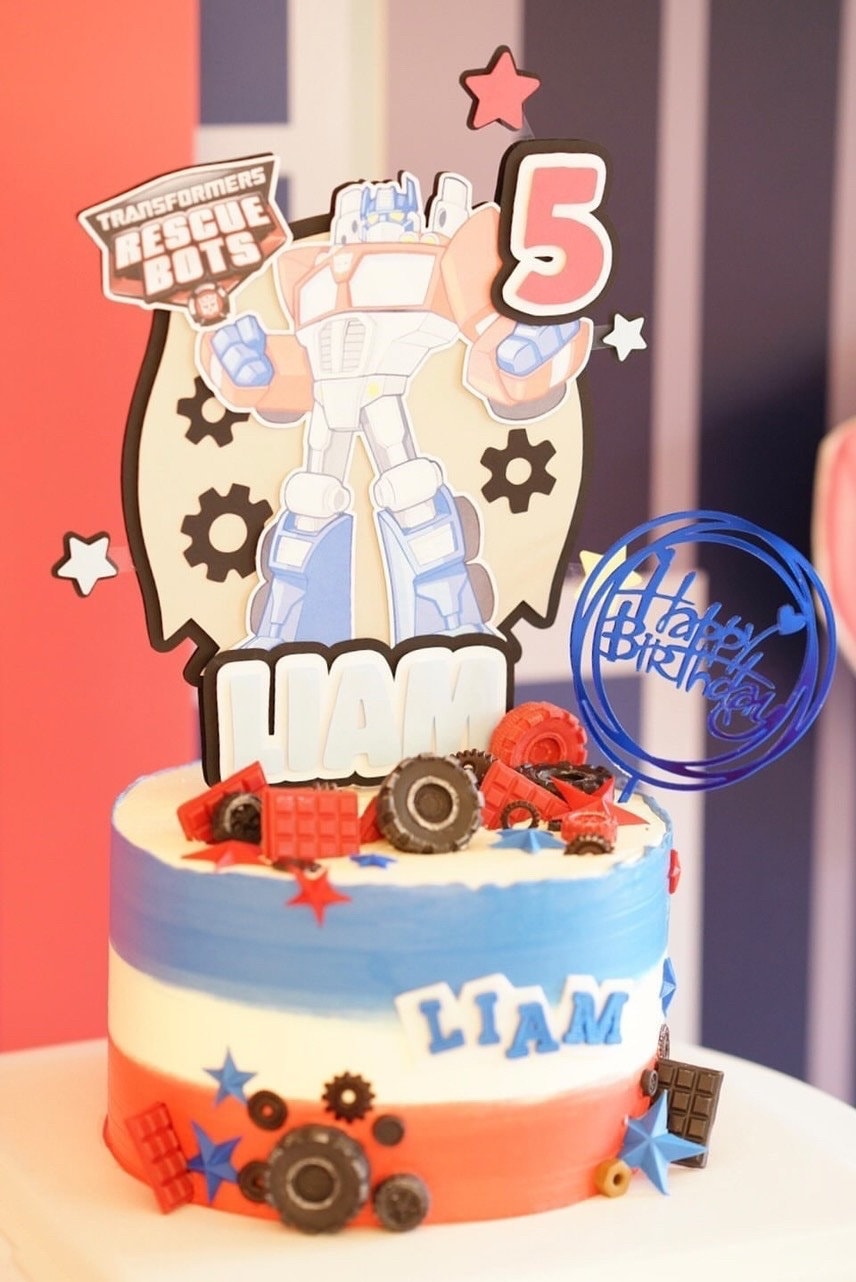 Transformers Rescue Bots (Nr5) - Edible Cake Topper OR Cupcake Topper –  Edible Prints On Cake (EPoC)