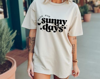 Summer Shirt,Summertime Shirt,Summertime tee,Sun Shirt,Retro Sun Shirt,Retro sunshine shirt,retro summer shirt,summery shirt,sunshine shirt