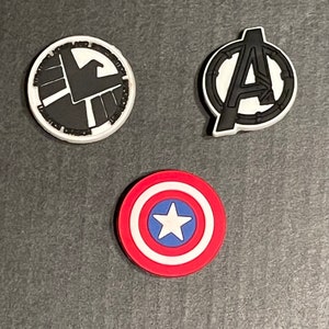 Superheld Icon Schuh Charms 3Er Set