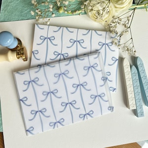 handmade envelope/semisheer envelope/wedding invitation envelope/valentine envelope/orginal envelope/bows/ribbon/translucent envelope