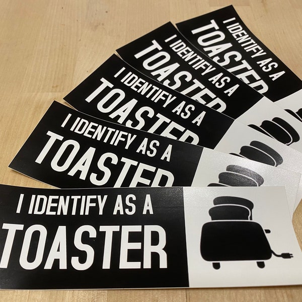The Toaster Decal Etsy