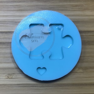 Puzzle Silicone Mold | 2&quot; | Puzzle Mold | Molds for Epoxy/Resin | Silicone Mold