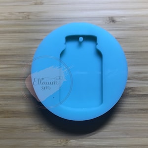 Mason Jar Silicone Mold | 3&quot;| 2&quot;| Mason Jar Mold | Molds for Epoxy/Resin | Silicone Mold