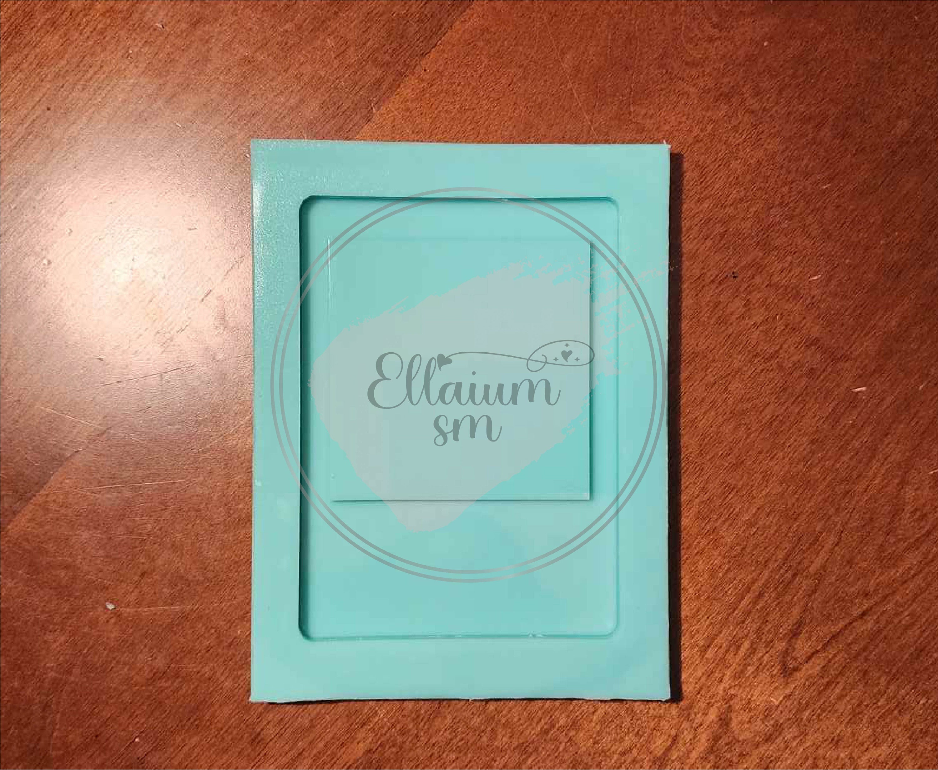Sticky Note Business Card Holder Silicone Mold DIY Love Flowers