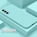 Square Liquid Silicone Case Original For Samsung Galaxy S21 S22 Ultra S8 S9 S10 Note 8 9 10 20 Plus A51 A52 Shockproof Cover TPU 