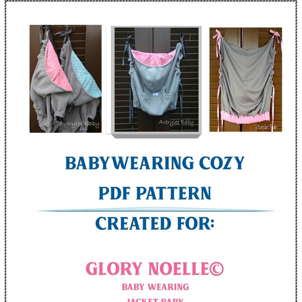 Baby Carrier Jacket Etsy