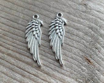 Angel wing charms