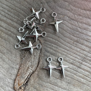 Shining stars charms 14.5x9mm