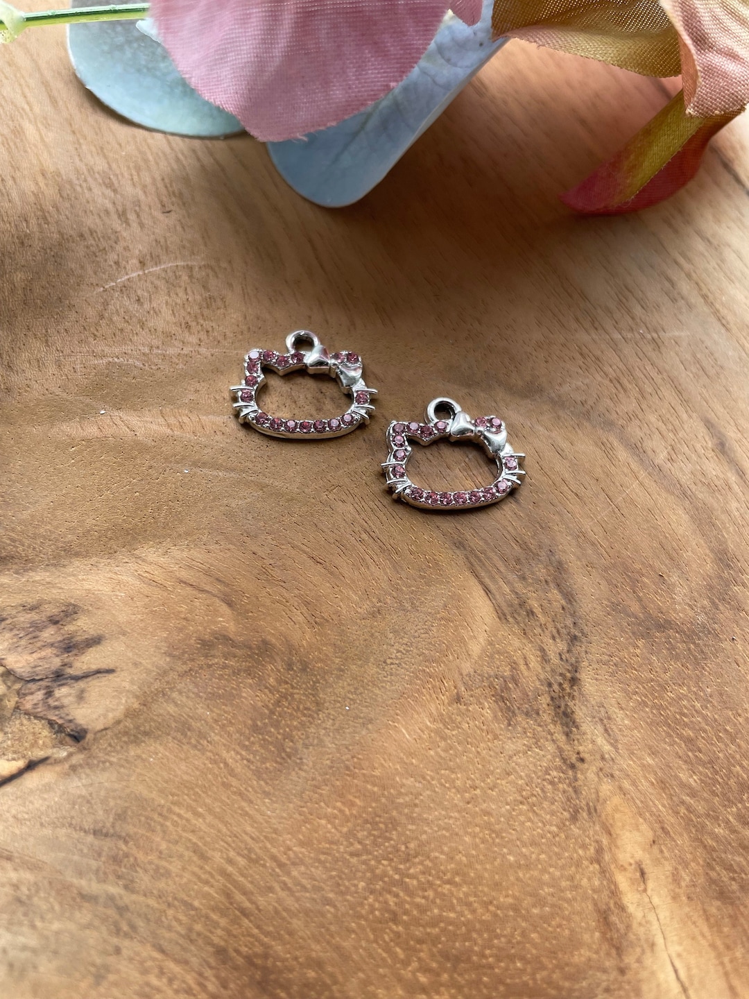 Kawaii Sanrio Hellokitty Sterling Silver Bracelet Anime999 Not Hollow Bracelet Jewelry Adult Children Cute Little Princess Gift