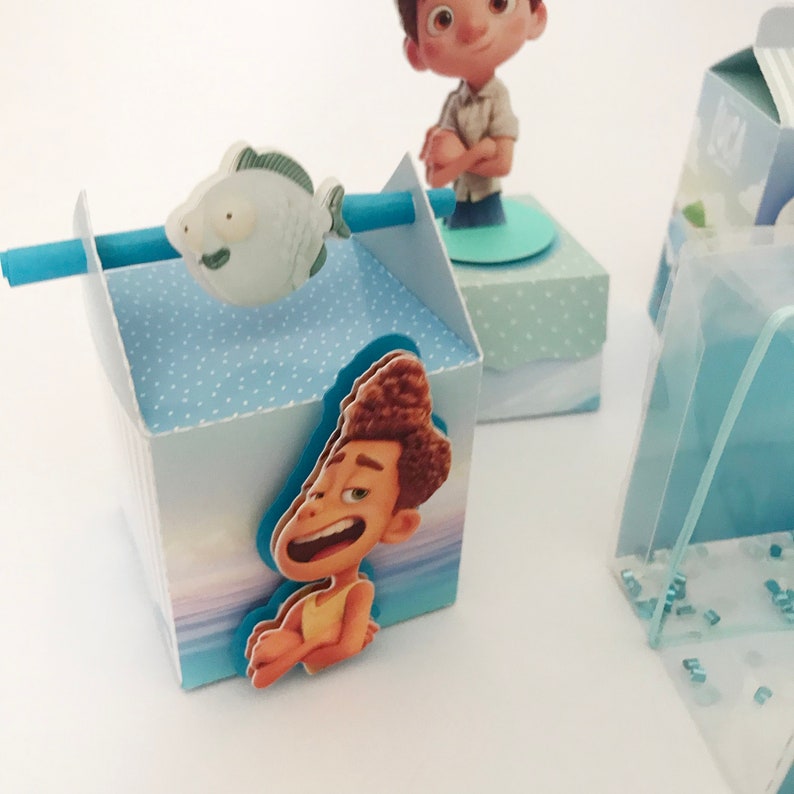 Luca Birthday Party Luca Favor Box Luca Party Decorations Etsy