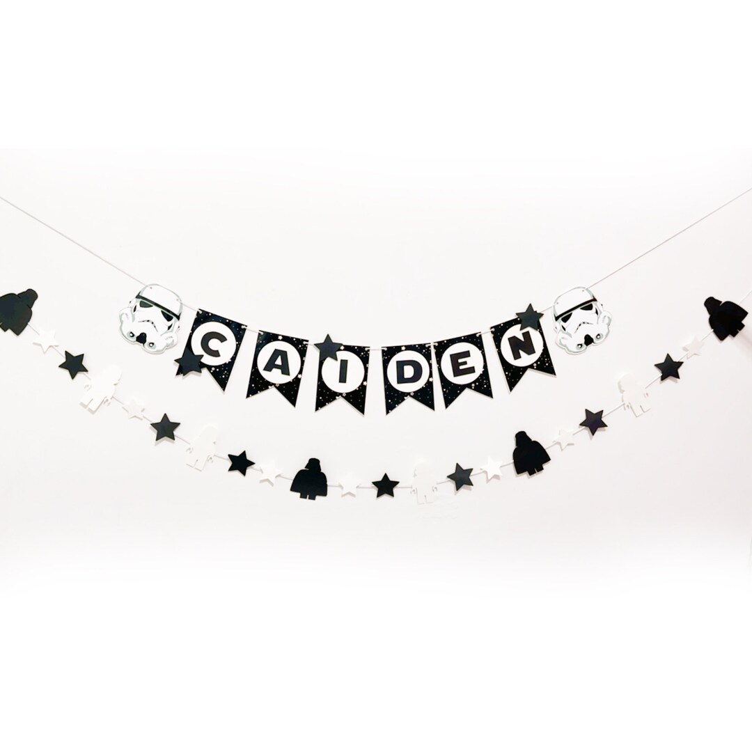 Star Wars Banner, Banner Party Decorations, Star Wars Party, Star Wars ...